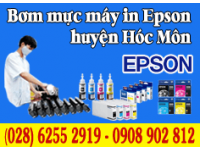 Bơm mực máy in Epson tại huyện Hóc Môn