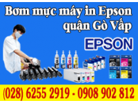 Bơm mực máy in Epson quận Gò Vấp