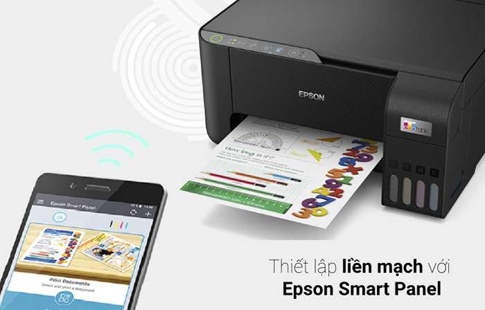 Máy In phun màu Epson L3250 (In, Copy, Scan, WiFi) | Chính Hãng, Giá Tốt 13 may in wifi epson l3250