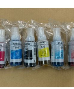 Bộ mực in Epson T673 – 6 màu (C, Y, M, BK, LC, LM)