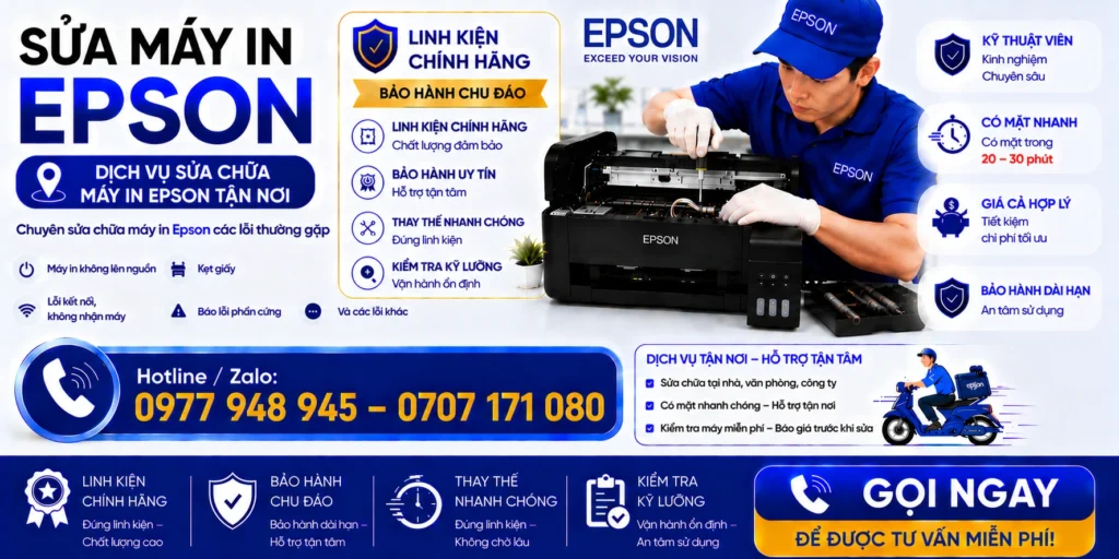 Dịch vụ sửa chữa máy in Epson tận nơi TPHCM - Uy Tín Giá Rẻ 1 dich vu sua chua may in epson tan noi