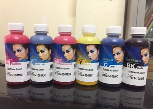 Bộ mực Inktec chuyển nhiệt Epson (100ml) 8 muc nhiet chuyen nhiet inktec 100ml